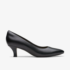 Kepley Vine Black Leather | Clarks Discount
