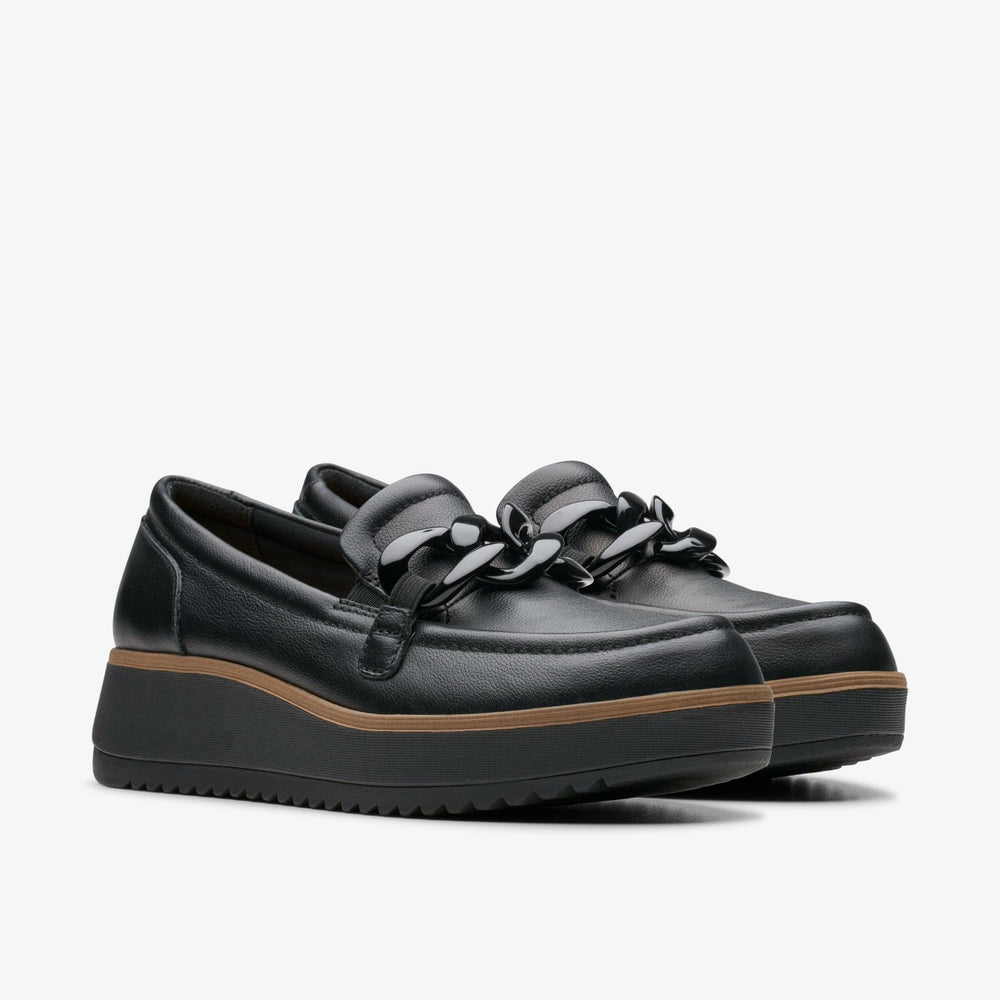 Zylah May Black Leather | Clarks Onsale