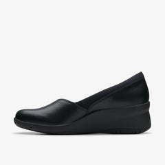 Suttyn Walk Black Leather | Clarks