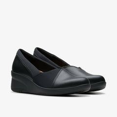 Suttyn Walk Black Leather | Clarks