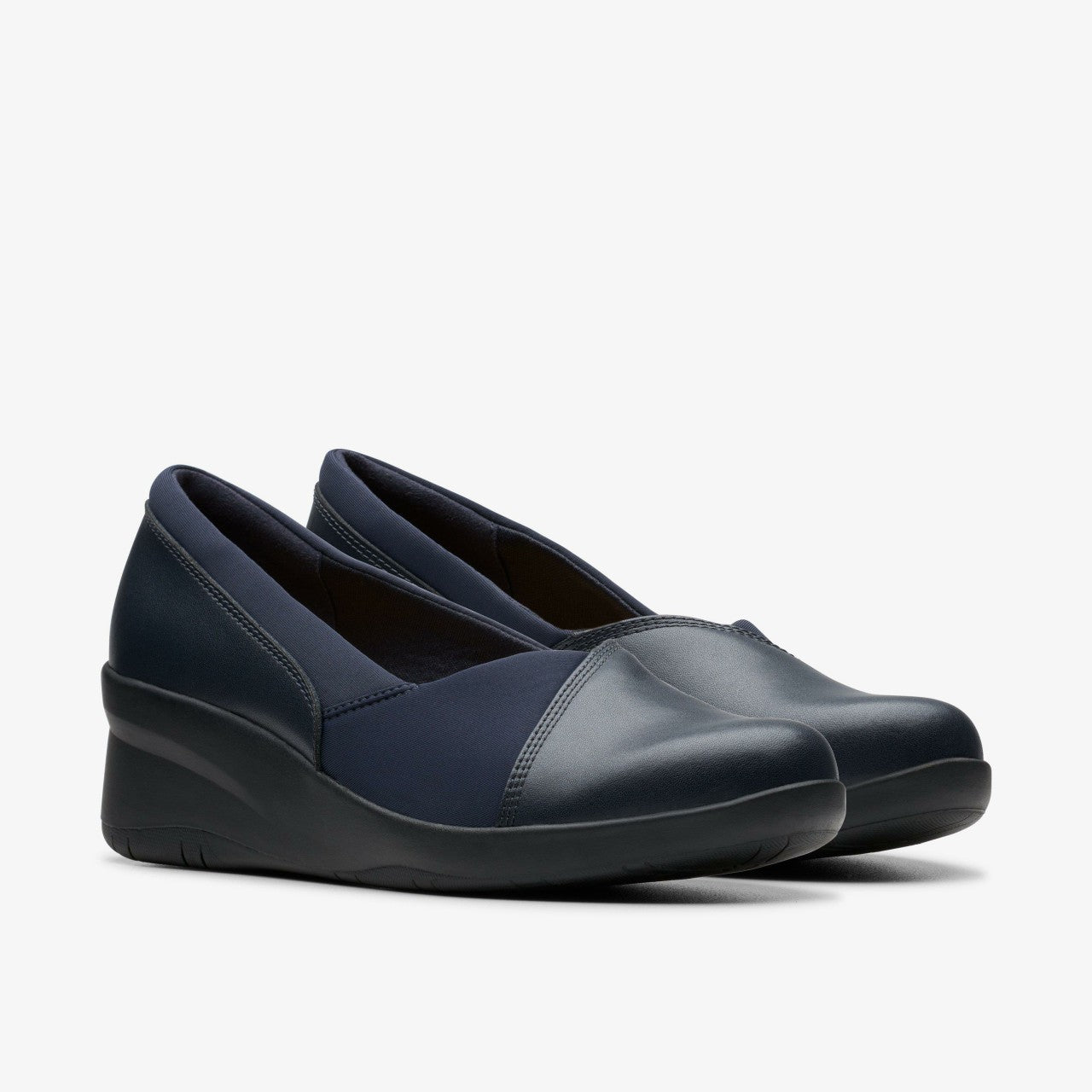 Suttyn Walk Navy Leather | Clarks US