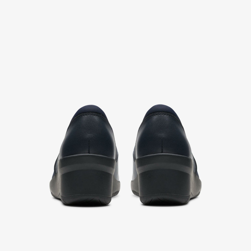Suttyn Walk Navy Leather | Clarks US