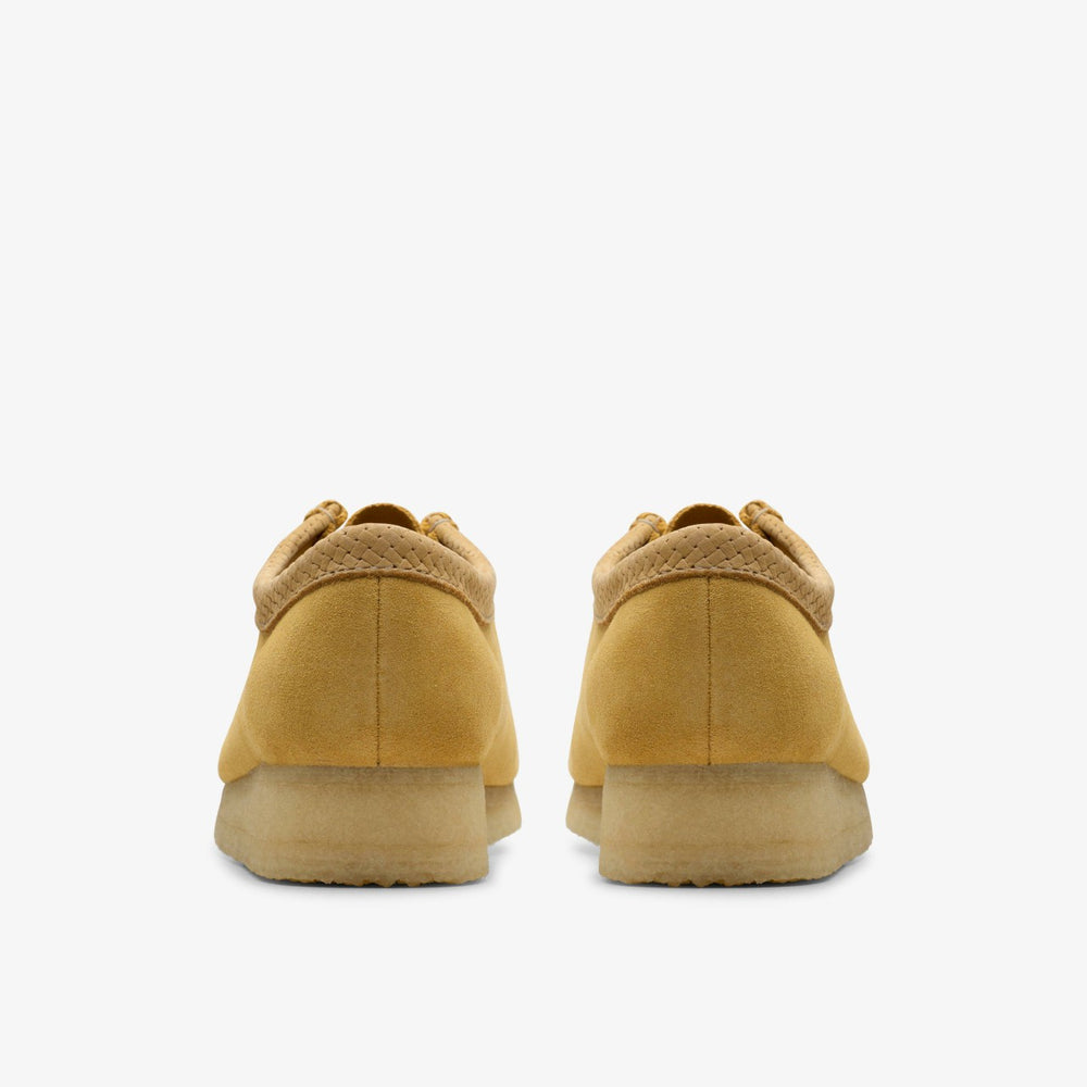 Wallabee Golden Tan Suede | Clarks Onsale