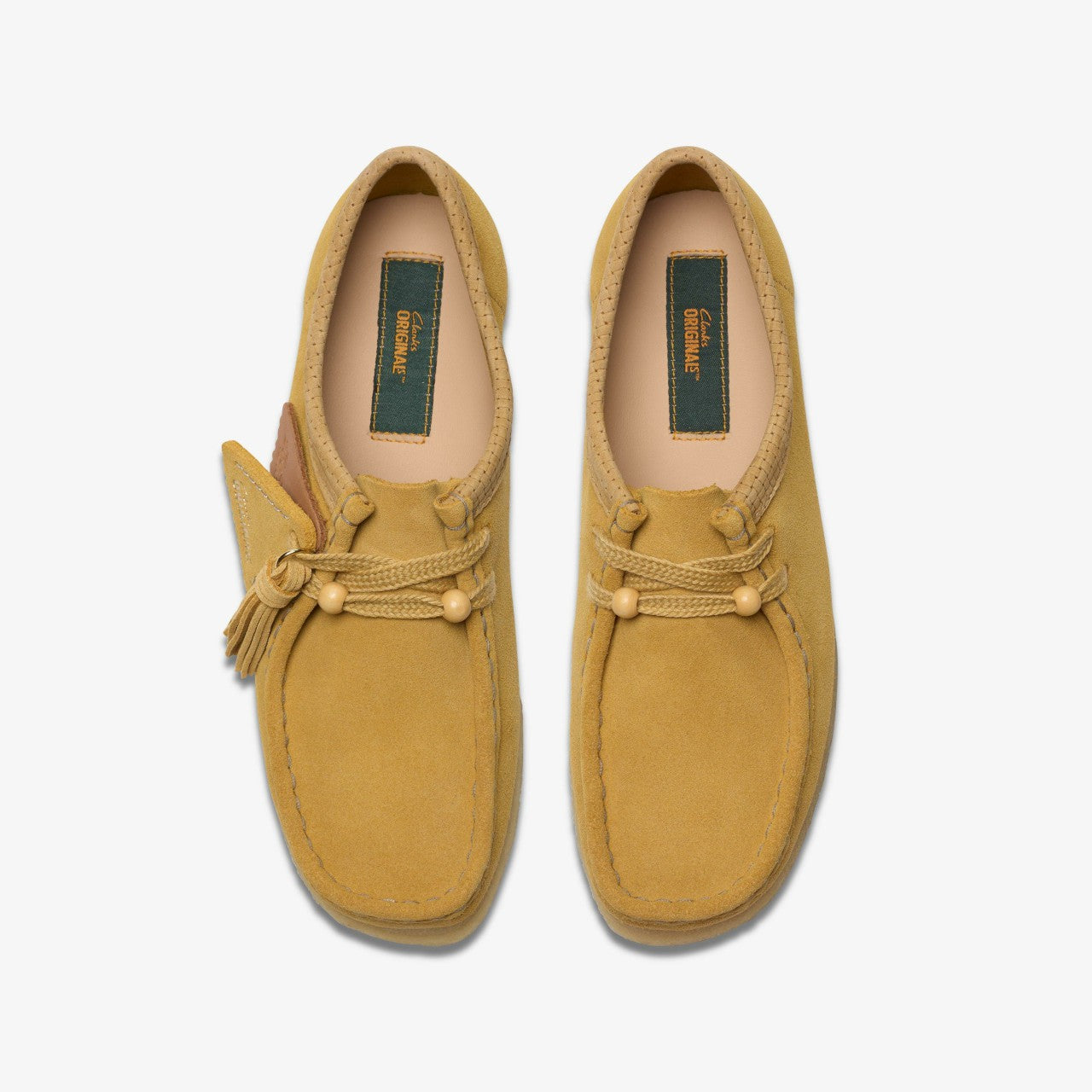 Wallabee Golden Tan Suede | Clarks Onsale
