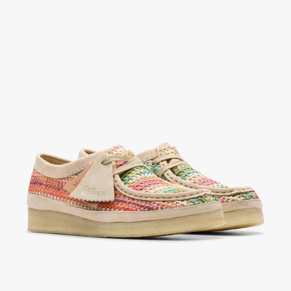 Wallabee Multicolour Raffia | Clarks Sale