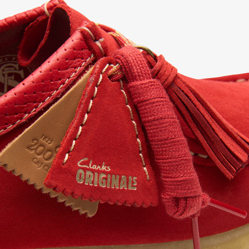 Wallabee Red Suede | Clarks Sale