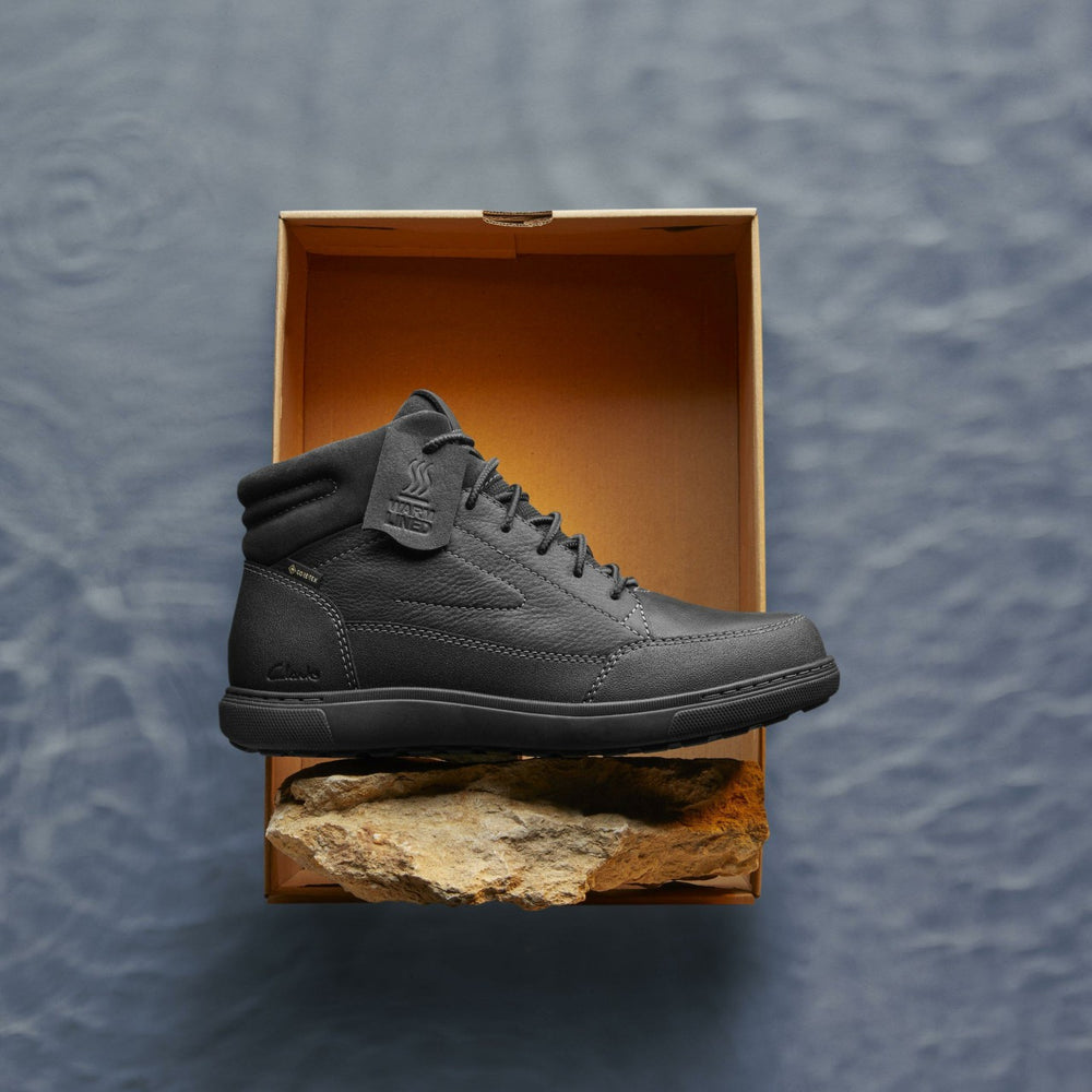 Mapstone Hi GORE-TEX Black Warmlined Leather | Clarks Discount