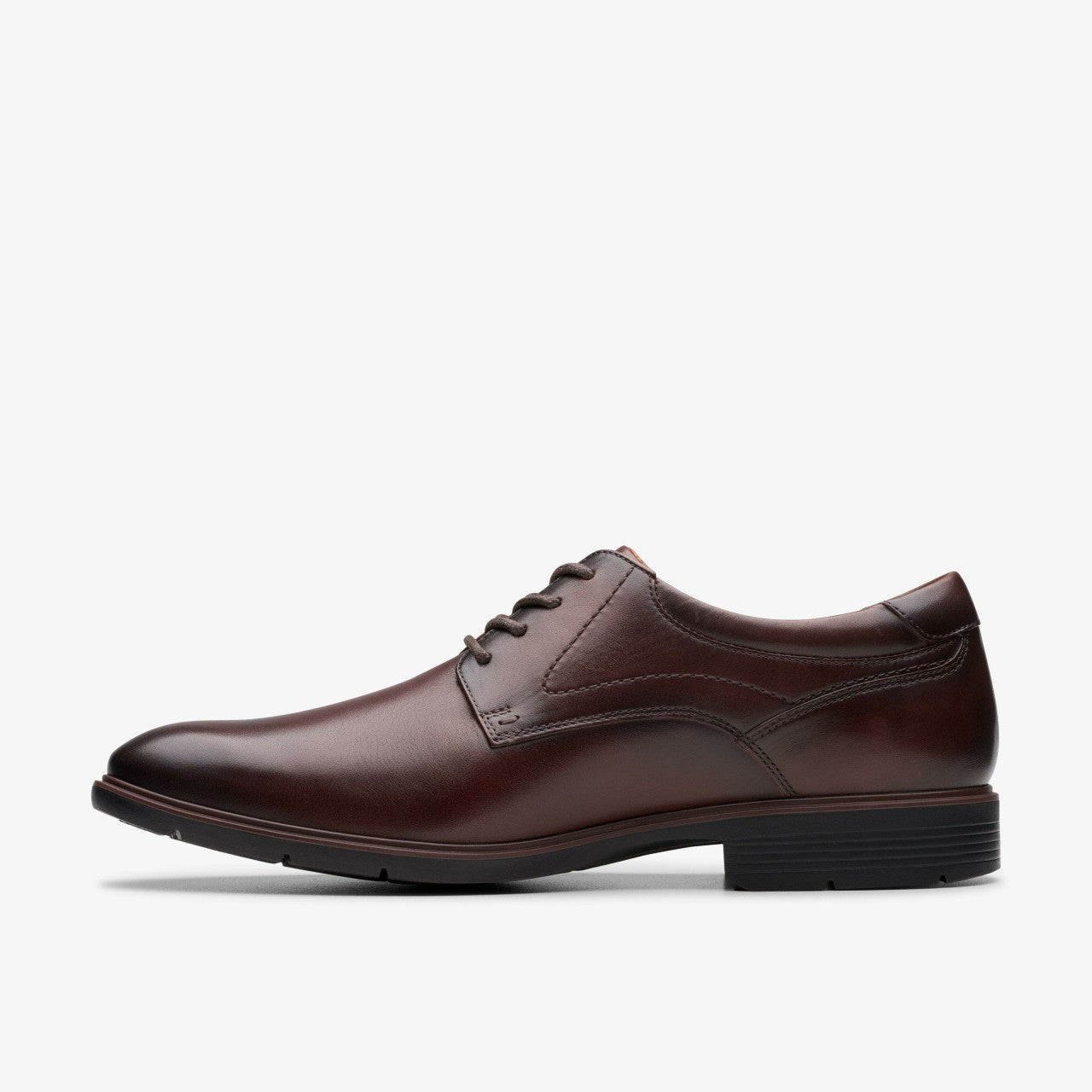 Eldredge Plain Dark Brown Leather | Clarks Sale