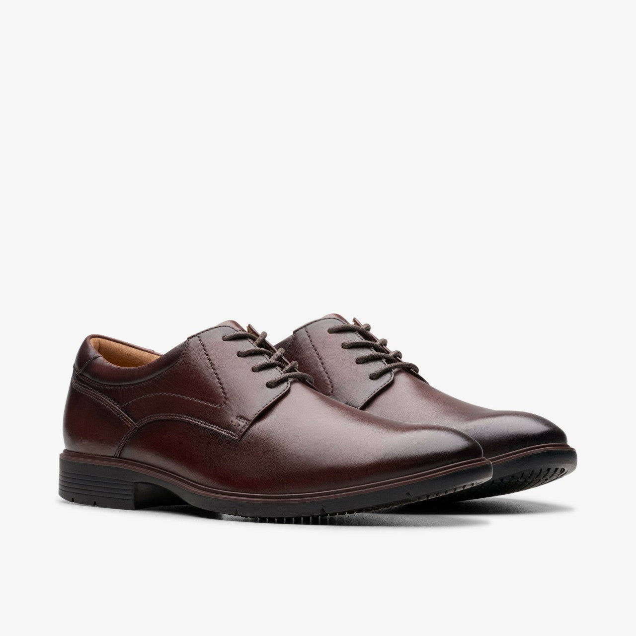 Eldredge Plain Dark Brown Leather | Clarks Sale