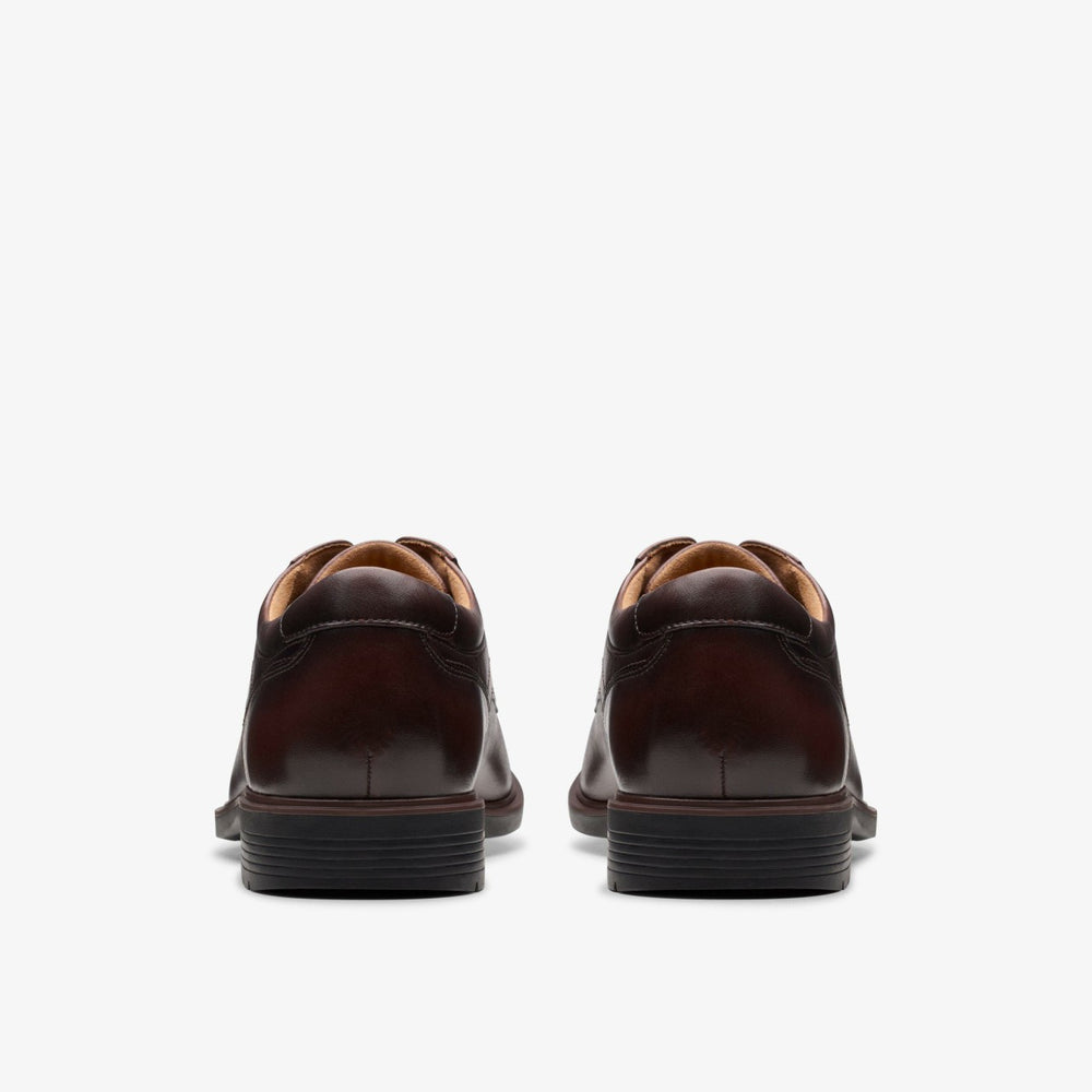 Eldredge Plain Dark Brown Leather | Clarks Sale