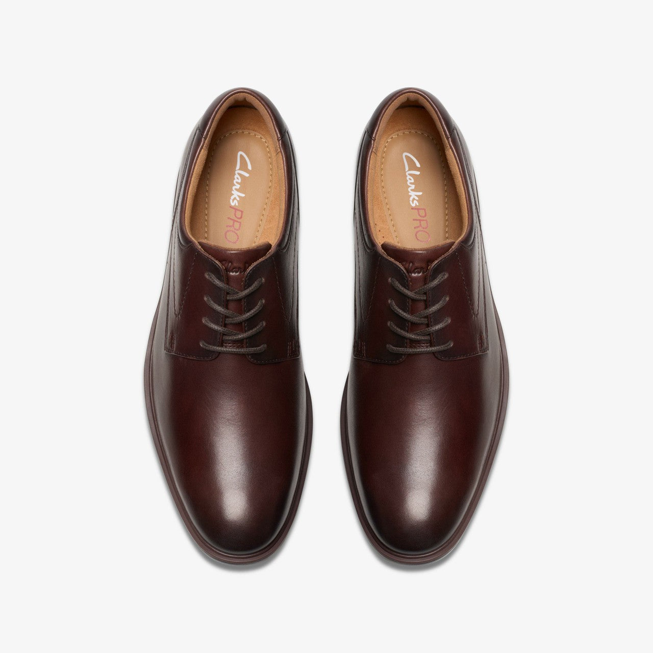 Eldredge Plain Dark Brown Leather | Clarks Sale