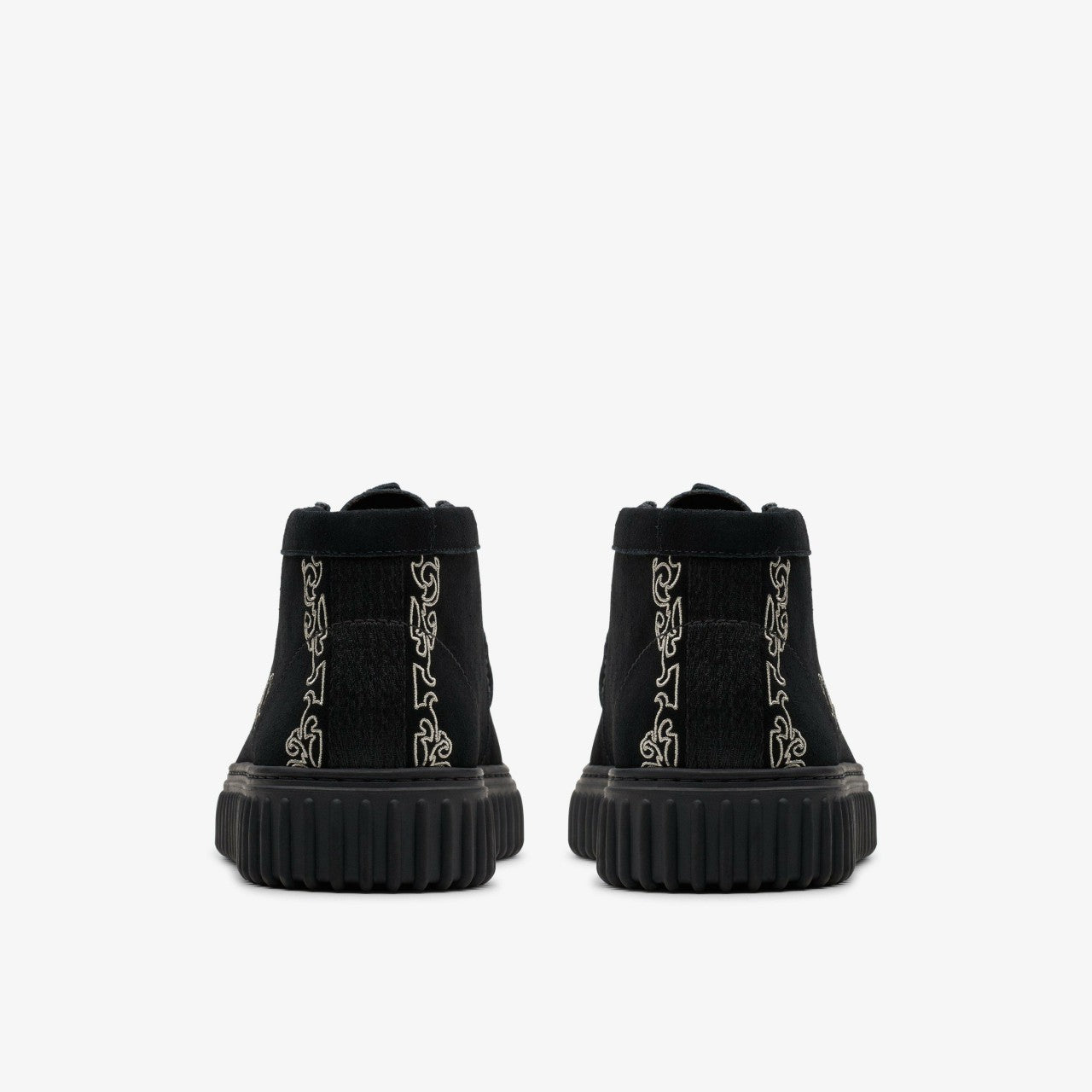 Torhill Woven Black Suede | Clarks Discount