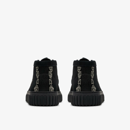 Torhill Woven Black Suede | Clarks Discount