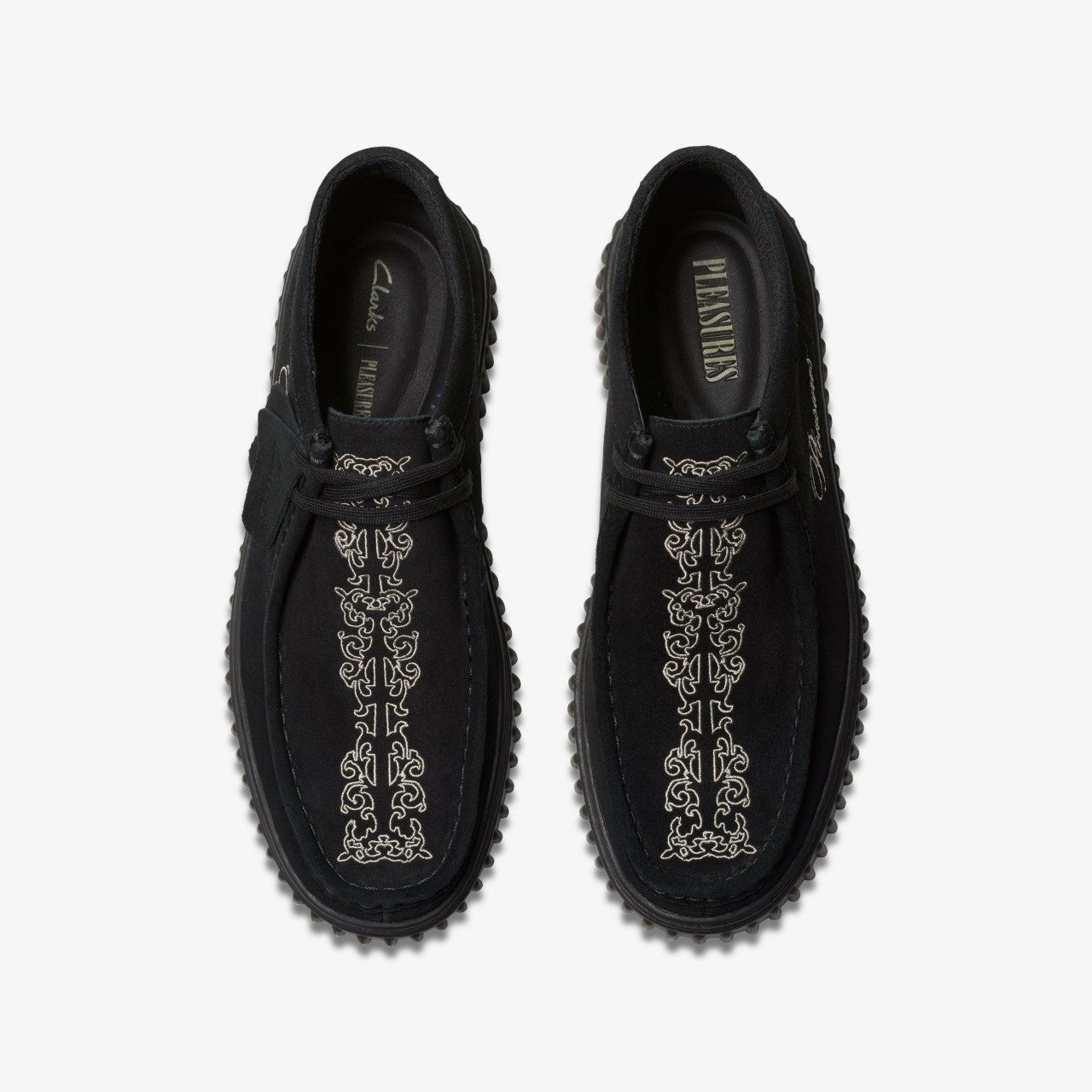 Torhill Woven Black Suede | Clarks Discount