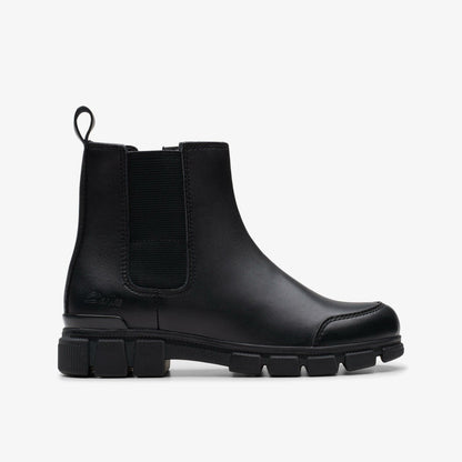 Evyn Chelsea Kid Black | Clarks Onsale
