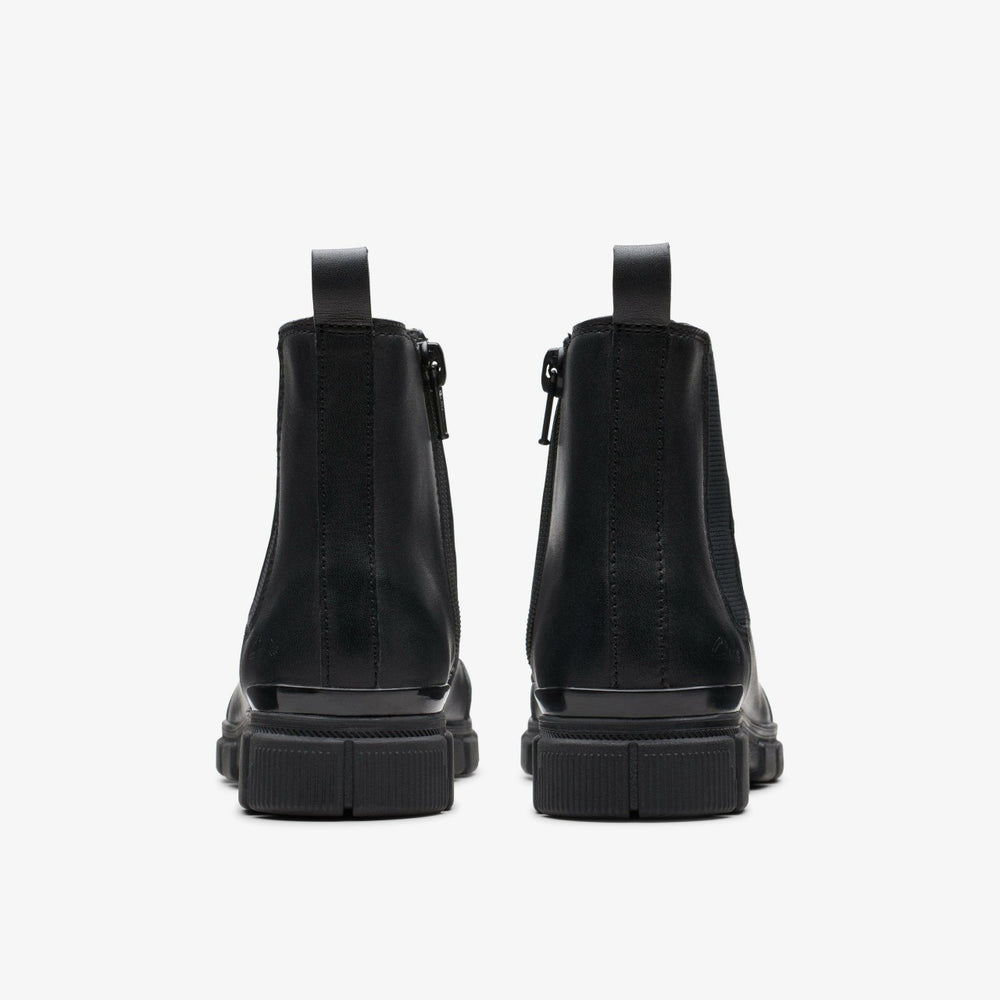 Evyn Chelsea Kid Black | Clarks Onsale