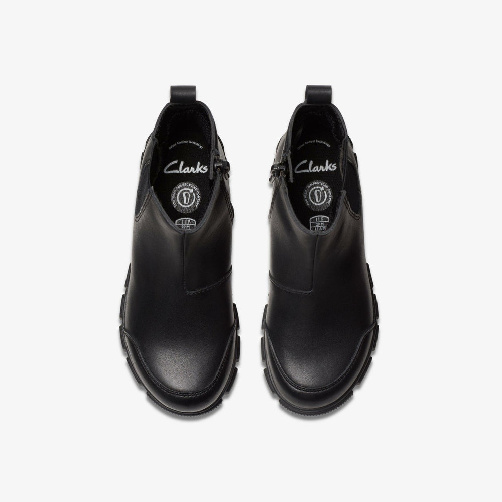 Evyn Chelsea Kid Black | Clarks Onsale
