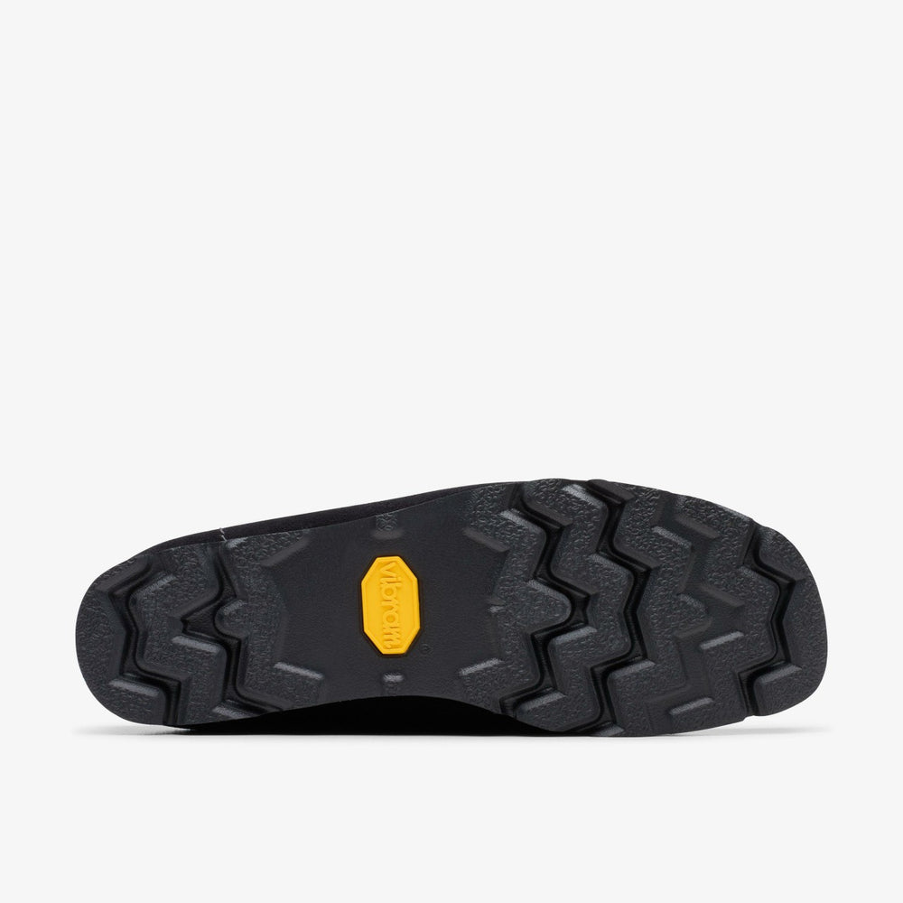 Wallabee Slip Black Suede | Clarks