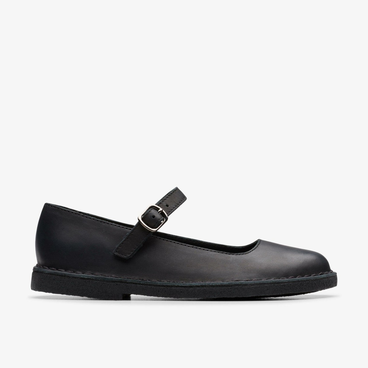 Desert Jane Black Leather | Clarks For Sale