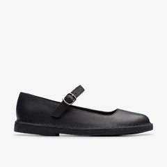 Desert Jane Black Leather | Clarks For Sale