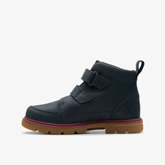 Lorcam Hi Kid Navy | Clarks Onsale