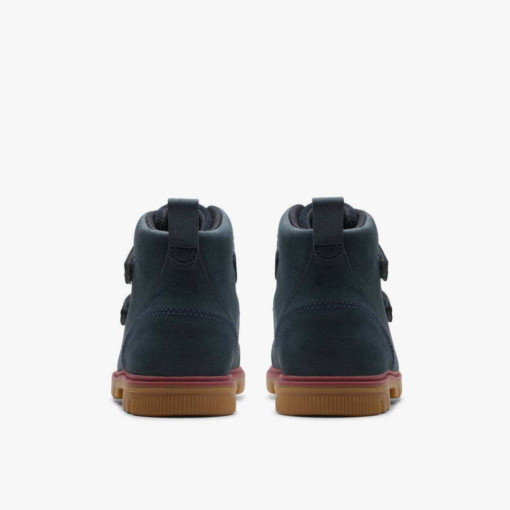Lorcam Hi Kid Navy | Clarks Onsale
