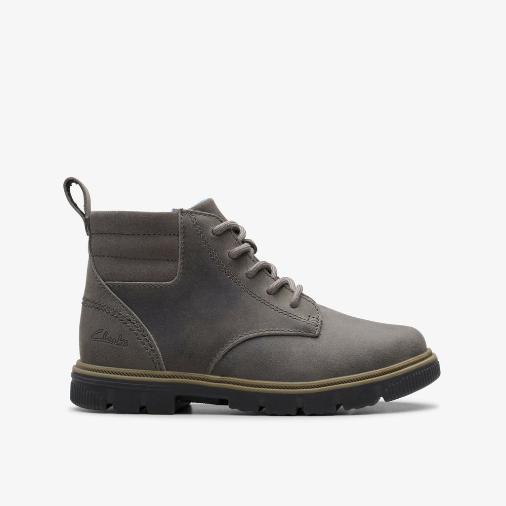 Lorcam Trail Kid Dark Grey | Clarks Sale