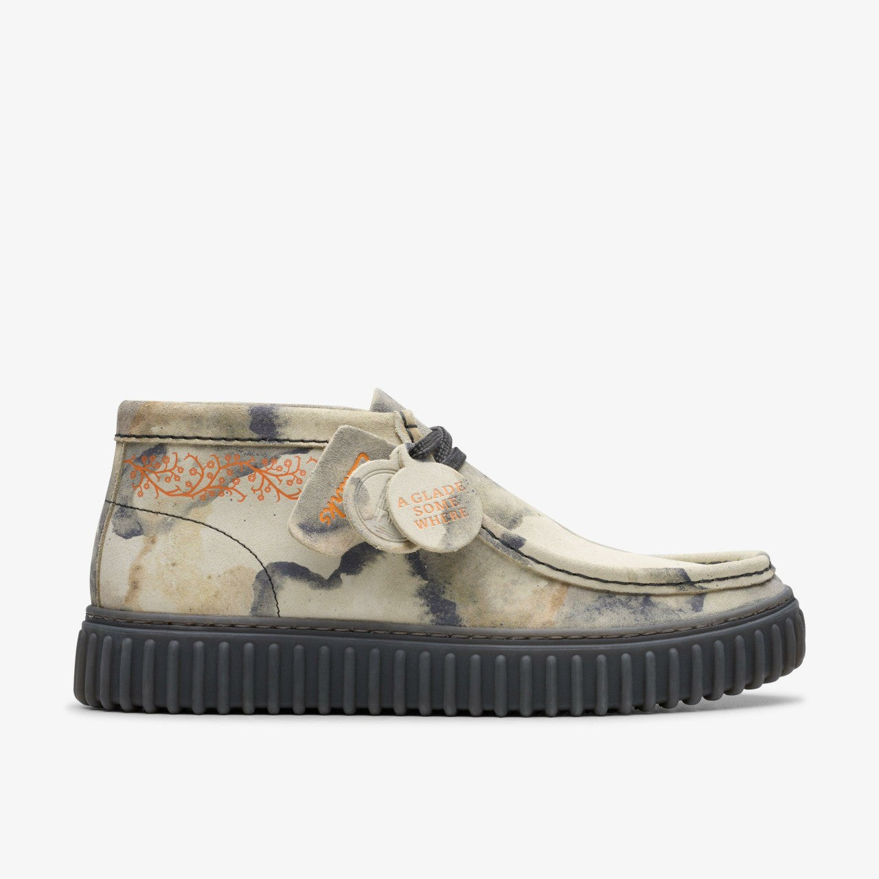 Torhill Tor Off White Camoflage | Clarks