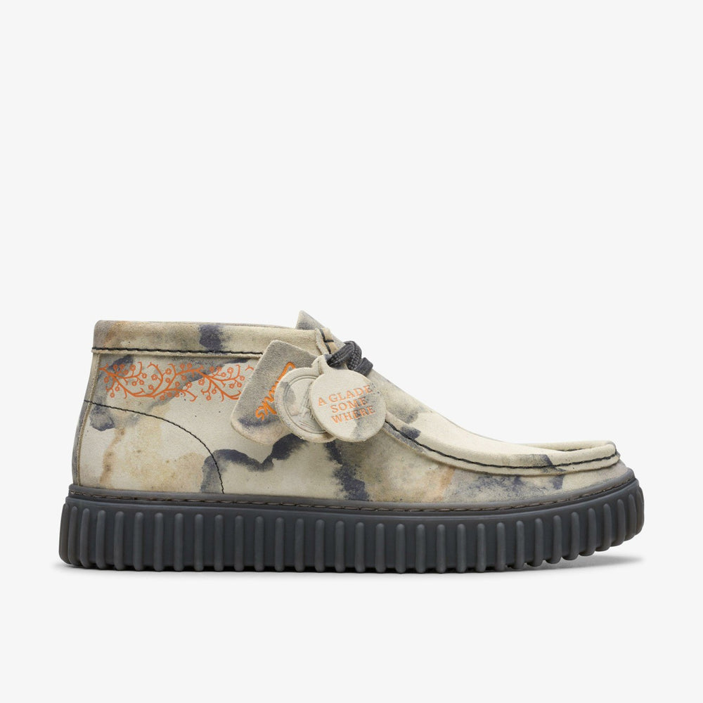 Torhill Tor Off White Camoflage | Clarks