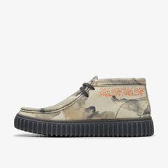 Torhill Tor Off White Camoflage | Clarks