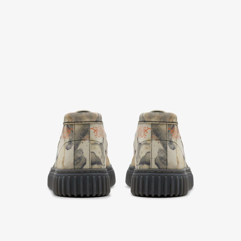 Torhill Tor Off White Camoflage | Clarks