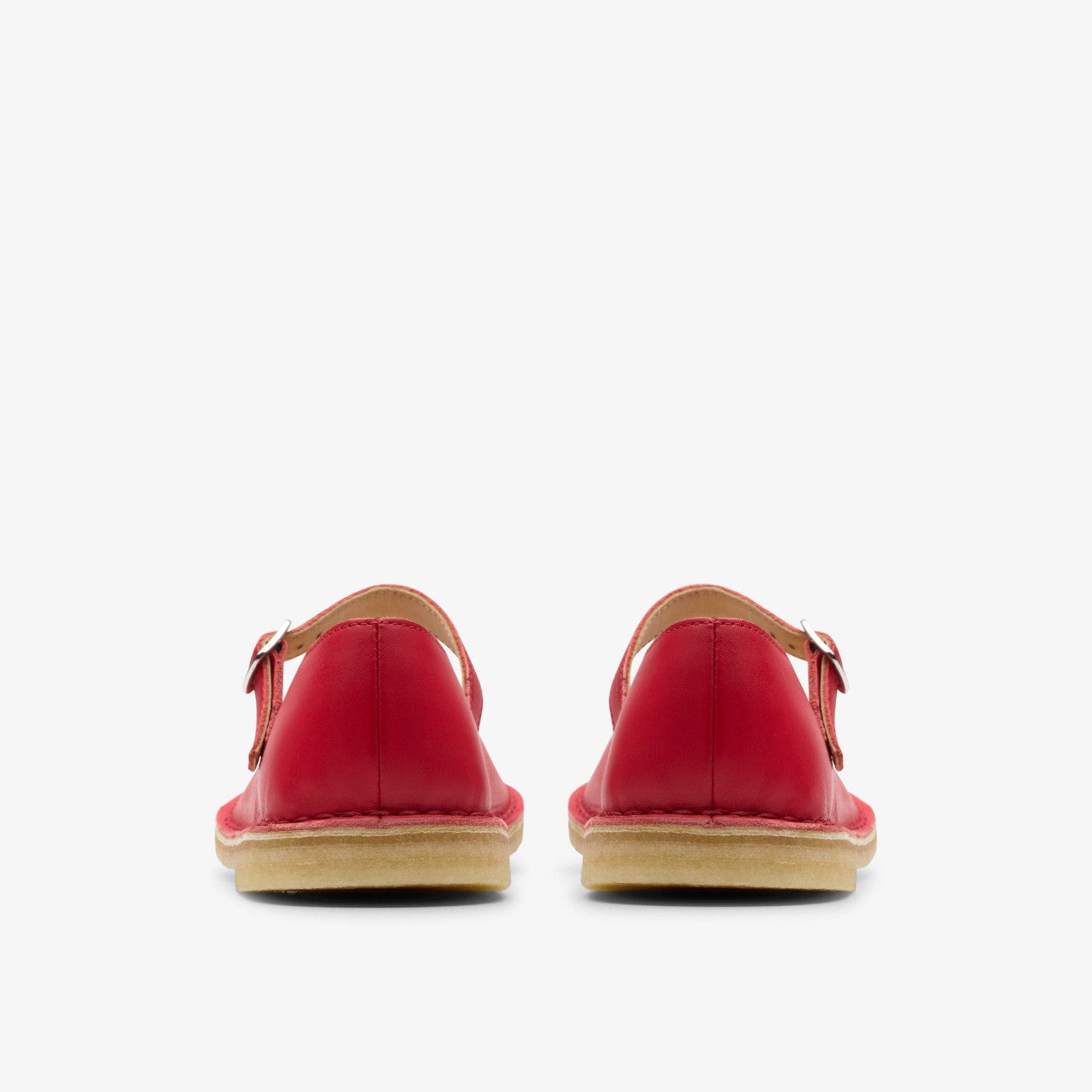 Desert Jane Red Leather | Clarks US