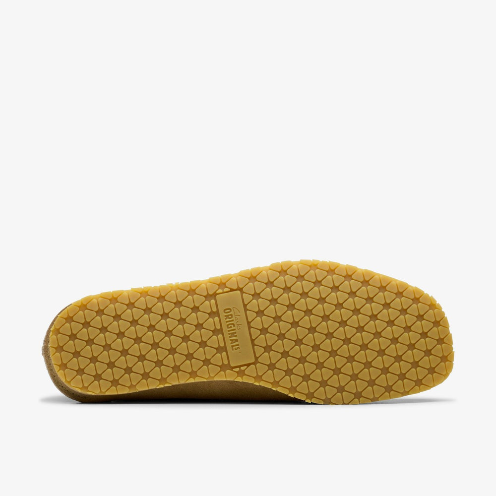 Godney Lace Dark Sand Suede | Clarks