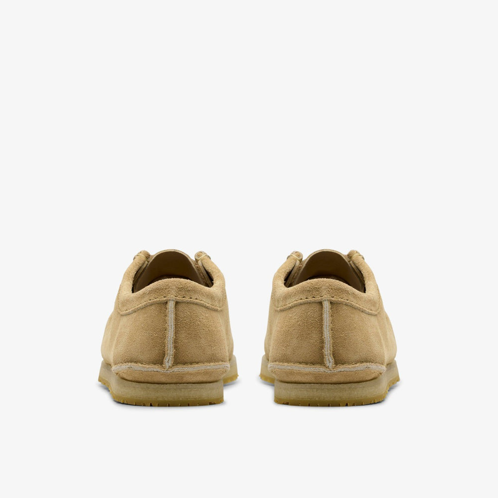 Godney Lace Dark Sand Suede | Clarks