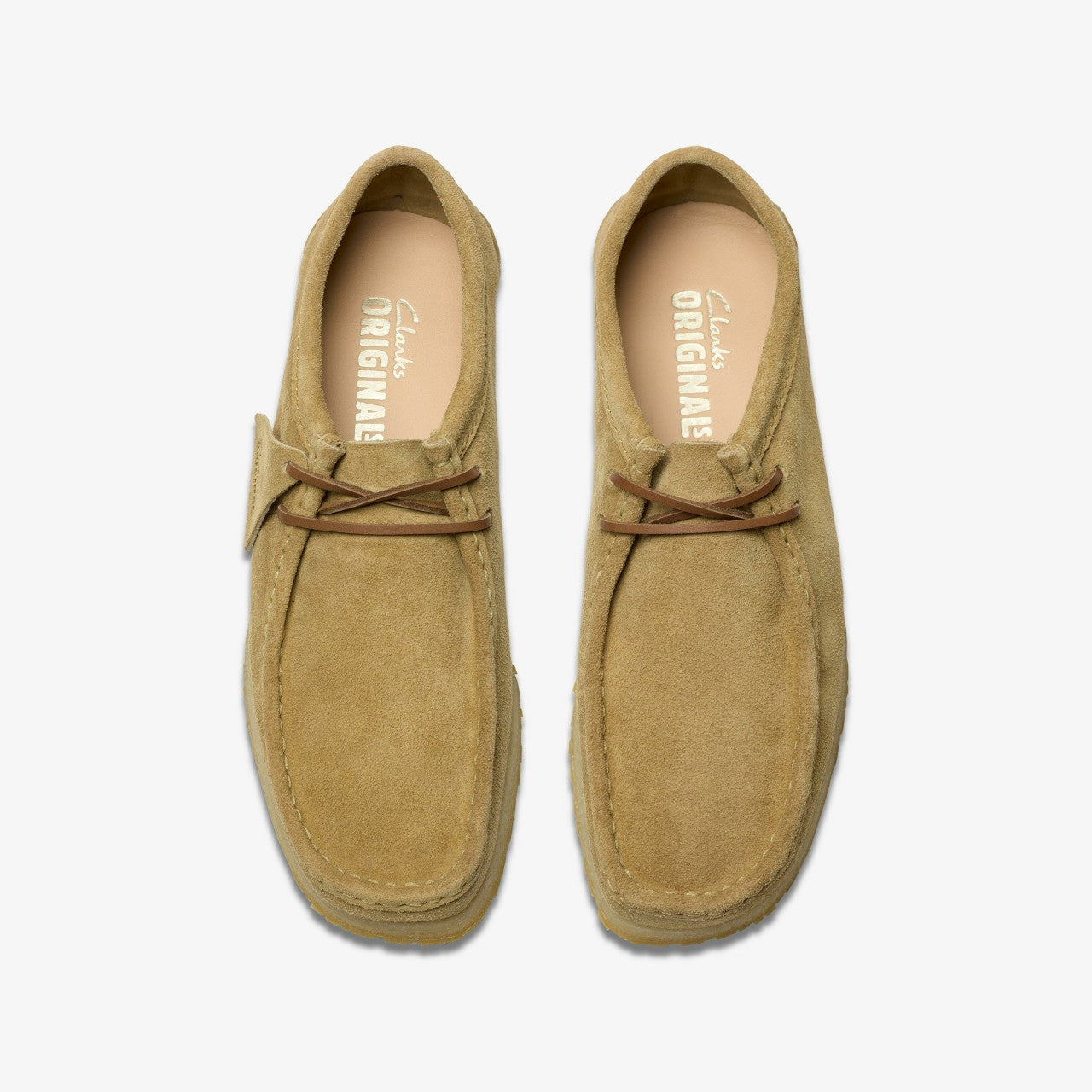 Godney Lace Dark Sand Suede | Clarks