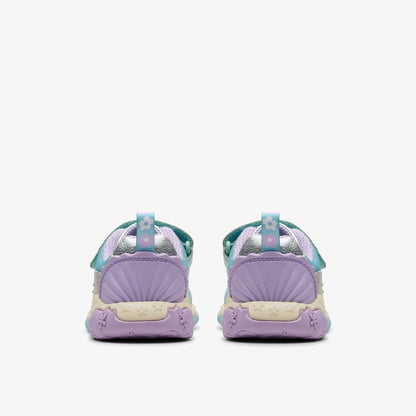 Tidal Shell Toddler Light Blue Combination | Clarks Discount