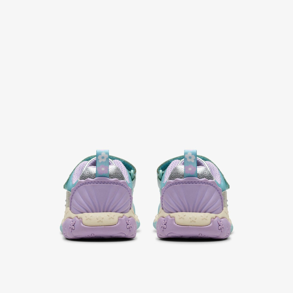 Tidal Shell Toddler Light Blue Combination | Clarks Discount