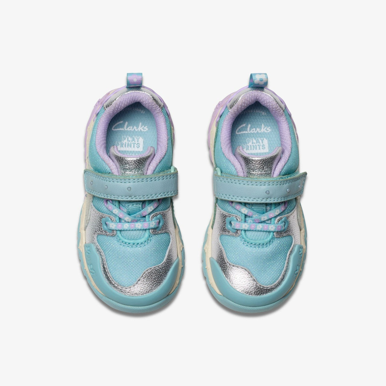 Tidal Shell Toddler Light Blue Combination | Clarks Discount