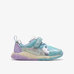 Tidal Shell Toddler Light Blue Combination | Clarks Discount
