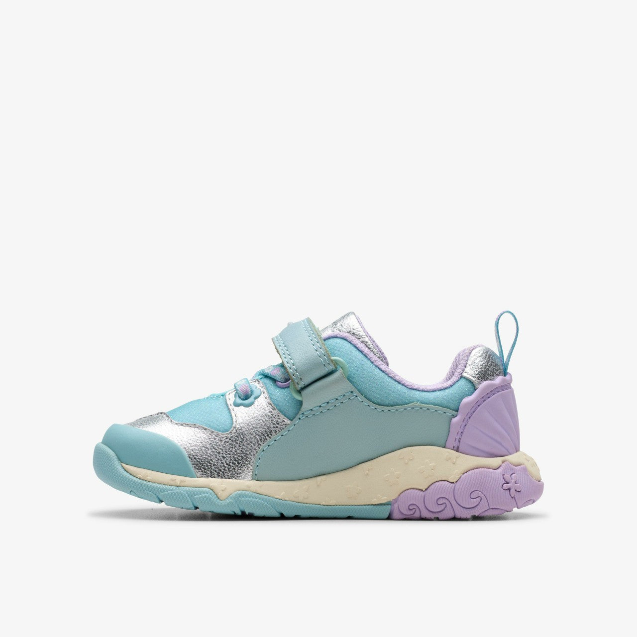 Tidal Shell Toddler Light Blue Combination | Clarks Discount