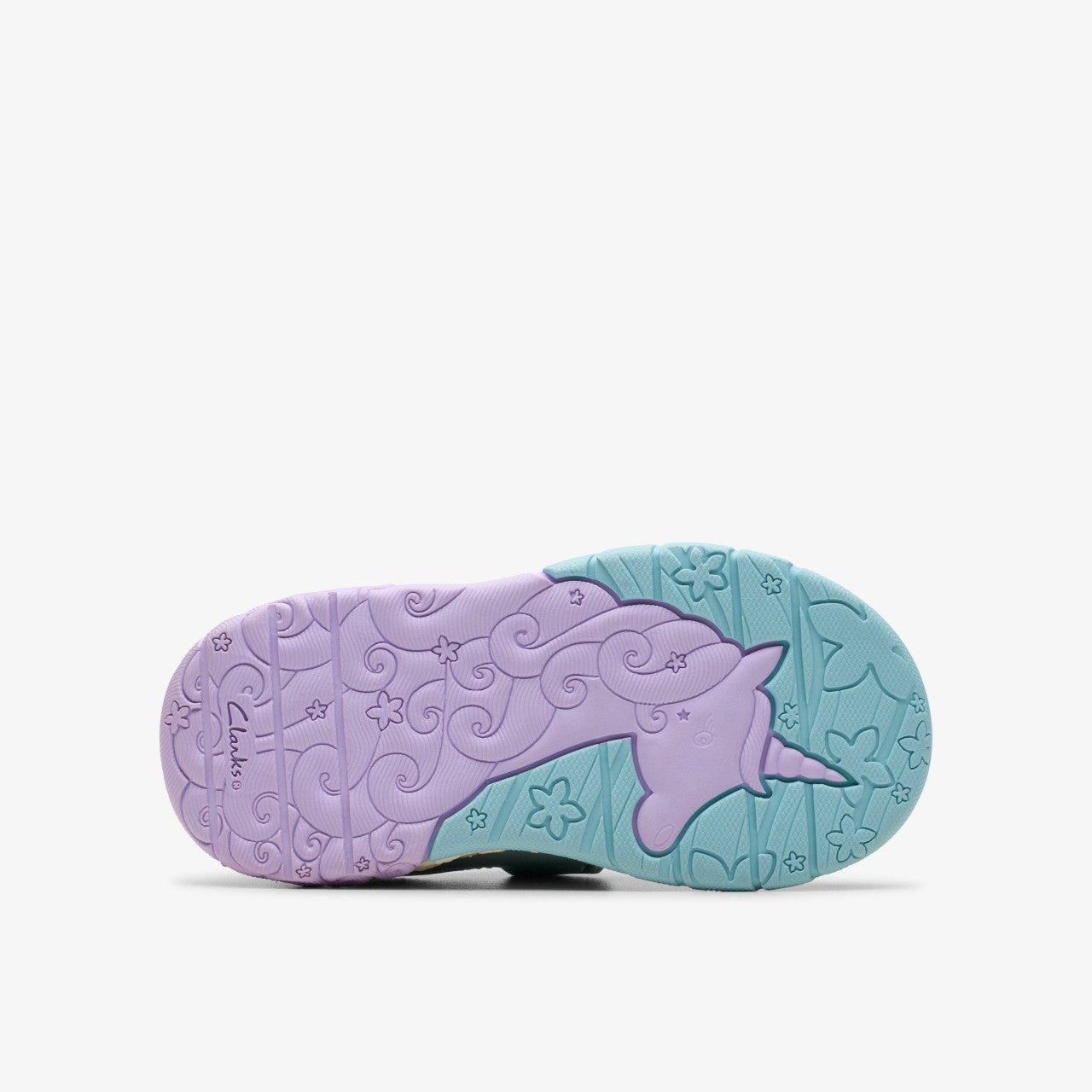 Tidal Shell Toddler Light Blue Combination | Clarks Discount