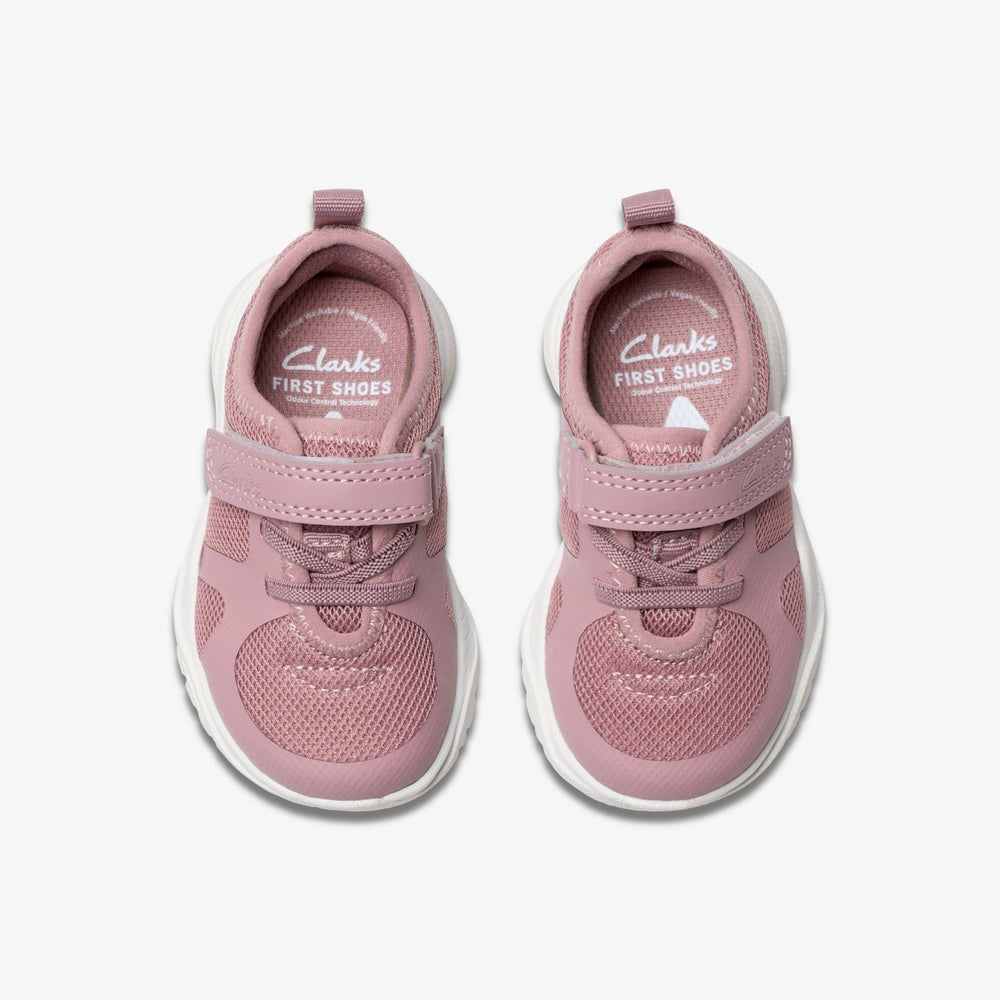 Feather Ath Toddler Dusty Pink | Clarks Onsale