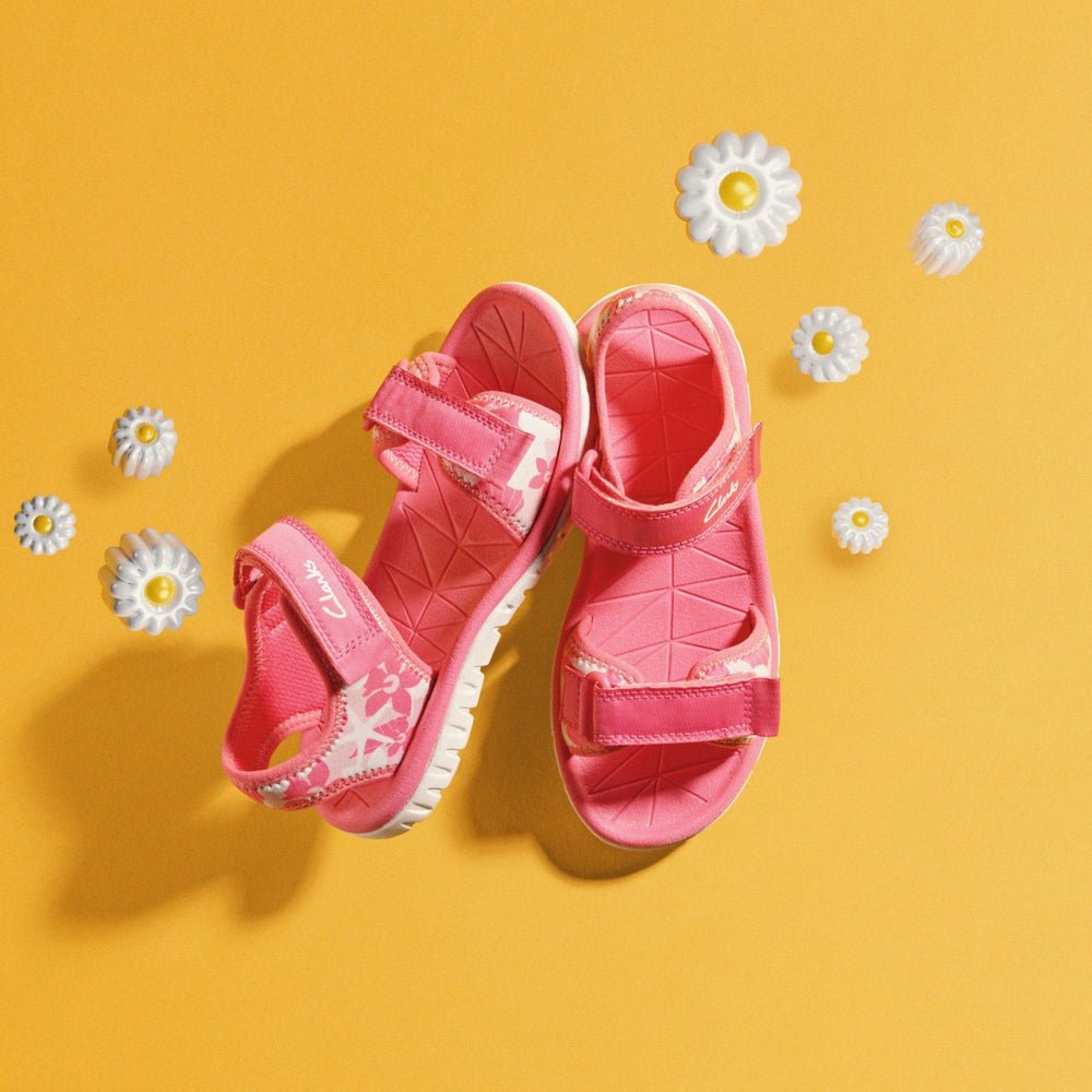 SurfingTide Kid Pink Multicolour | Clarks Onsale