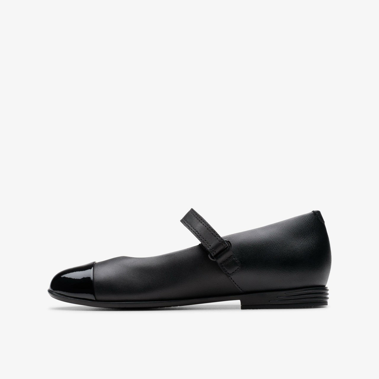 Finja Gem Older Black Leather | Clarks For Sale