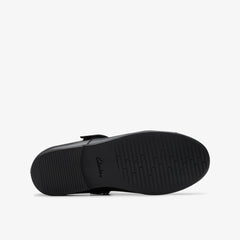 Finja Gem Older Black Leather | Clarks For Sale