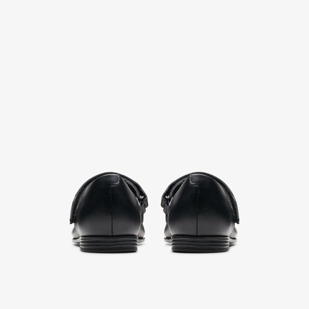 Finja Gem Older Black Leather | Clarks For Sale