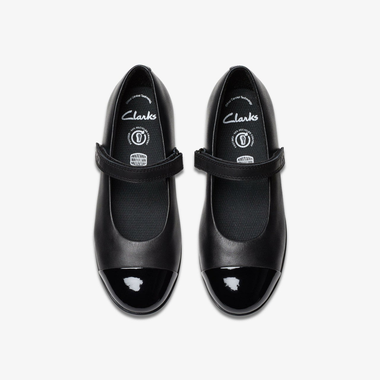 Finja Gem Older Black Leather | Clarks For Sale
