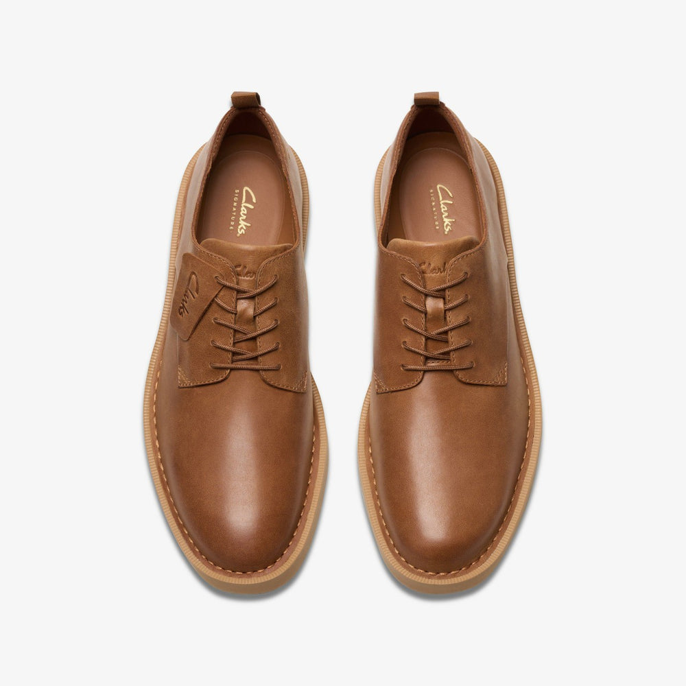 Martock Lace Tan Leather | Clarks Discount