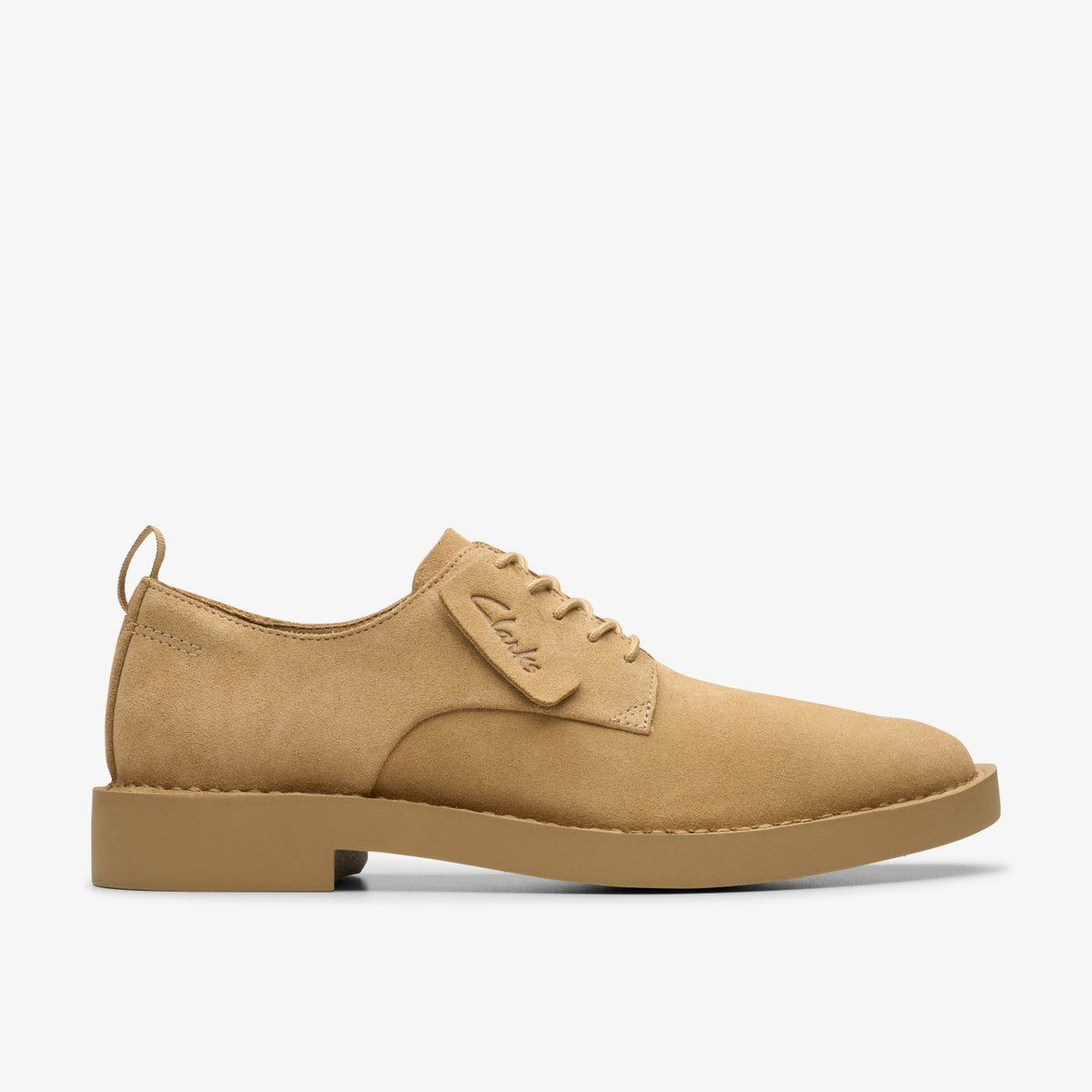 Martock Lace Dark Sand Suede | Clarks