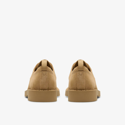 Martock Lace Dark Sand Suede | Clarks